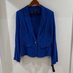 Vibrant Blue Blazer